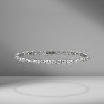 Oval Cut Diamond Tennis Bracelet