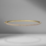 Triple Row Pavé Bangle