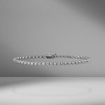 Bezel Set Diamond Tennis Bracelet - 2.15 Carats