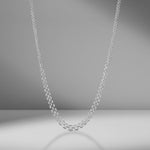 Triple Row Marquise Diamond Necklace
