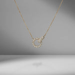 Diamond Knot Necklace