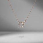 Diamond Knot Necklace