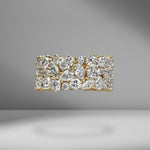 Multi-Shape Cluster Eternity Band
