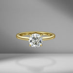Round Brilliant Cut Solitaire Engagement Ring