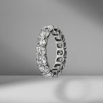 Cushion Cut Eternity Band .32