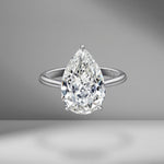 Pear Shape Engagement Ring