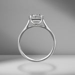 Oval Cut Solitaire Engagement Ring