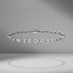 Medium Multi-Shape Diamond Bracelet