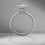 Cushion Cut Solitaire Engagement Ring