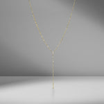 Mixed Diamond Drop Necklace