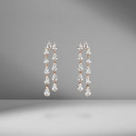 Teardrop Chandelier Earrings