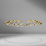 Fireworks ZigZag Diamond Bangle