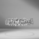 Vertical Diamond Baguette Bangle