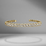 Fireworks Shimmer Diamond Bangle
