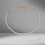 Classic Fireworks Diamond Collar Necklace