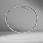 Classic Fireworks Diamond Collar Necklace