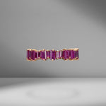Ruby Fireworks Eternity Band