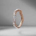 Wave Baguette Band