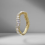 Wave Baguette Band