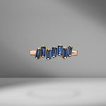 Fireworks Sapphire Ring