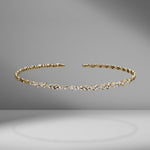 Fireworks ZigZag Diamond Choker