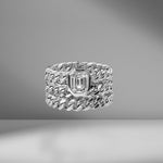 Triple Link Illusion Ring