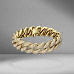 Jumbo Pavé Link Bracelet