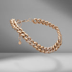 Jumbo Alternating Pavé Link Necklace
