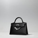 Mini Kelly 20cm in Black by Hermès