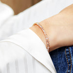 Fireworks Baguette Tennis Bracelet