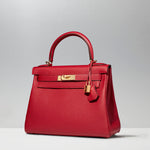 Kelly 28cm in Rouge Vif