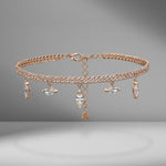 Marquise Drop Pavé Link Choker