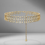 Triple Mixed Diamond Necklace