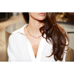 Classic Fireworks Diamond Tennis Necklace
