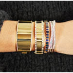 Baguette Nameplate Cuff